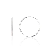 Hõbekõrvarõngad-ringikesed, 0.9 g, Hõbe 925 proov