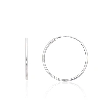 Hõbekõrvarõngad-ringikesed, 0.9 g, Hõbe 925 proov