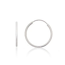 Hõbekõrvarõngad-ringikesed, 1 g, Hõbe 925 proov