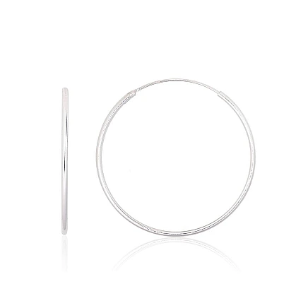Kõrvarõngas-ringikesed,  - Hõbekõrvarõngad-ringikesed, 1.4 g, Hõbe 925 proov