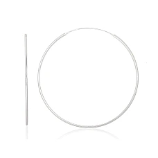 Hõbekõrvarõngad-ringikesed, 2.4 g, Hõbe 925 proov