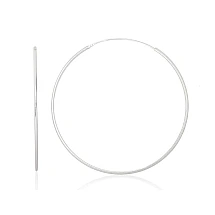 Hõbekõrvarõngad-ringikesed, 2.5 g, Hõbe 925 proov