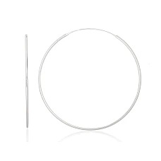 Hõbekõrvarõngad-ringikesed, 2.5 g, Hõbe 925 proov
