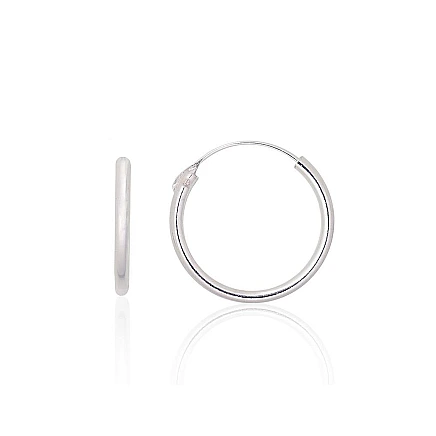 Kõrvarõngas-ringikesed,  - Hõbekõrvarõngad-ringikesed, 0.8 g, Hõbe 925 proov