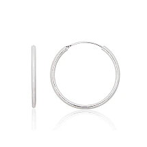 Hõbekõrvarõngad-ringikesed, 2.4 g, Hõbe 925 proov