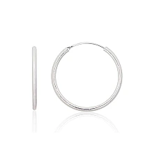 Hõbekõrvarõngad-ringikesed, 2.5 g, Hõbe 925 proov