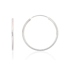 Hõbekõrvarõngad-ringikesed, 3.3 g, Hõbe 925 proov