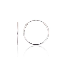 Hõbekõrvarõngad-ringikesed, 0.8 g, Hõbe 925 proov