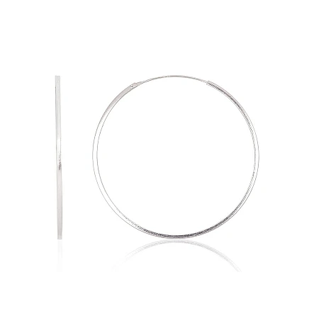 Kõrvarõngas-ringikesed,  - Hõbekõrvarõngad-ringikesed, 1.8 g, Hõbe 925 proov