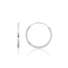 Hõbekõrvarõngad-ringikesed, 1.2 g, Hõbe 925 proov