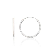 Hõbekõrvarõngad-ringikesed, 1.3 g, Hõbe 925 proov