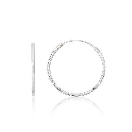 Kõrvarõngas-ringikesed,  - Hõbekõrvarõngad-ringikesed, 1.7 g, Hõbe 925 proov