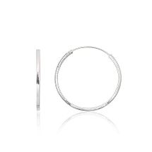 Hõbekõrvarõngad-ringikesed, 1.8 g, Hõbe 925 proov