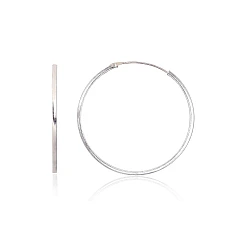 Hõbekõrvarõngad-ringikesed, 2.6 g, Hõbe 925 proov