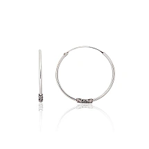 Hõbekõrvarõngad-ringikesed, 2.7 g, Hõbe 925 proov, oksüüd (kate)