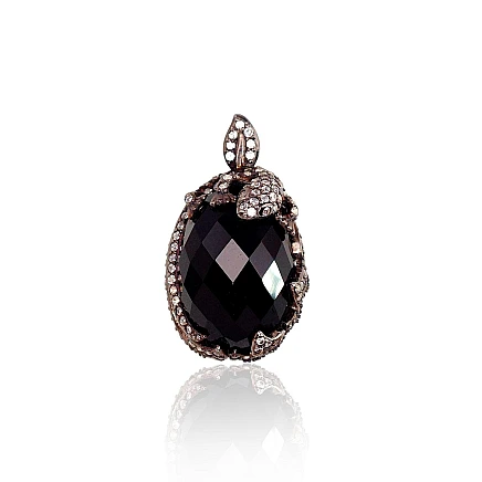Orio kollektsioon,  - Hõberipats, 6.2 g, Hõbe 925 proov, roodium (kate), Tsirkonid , Ooniks