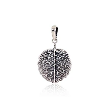 Серебряный кулон, Серебро 925 проба, оксид (покрытие)