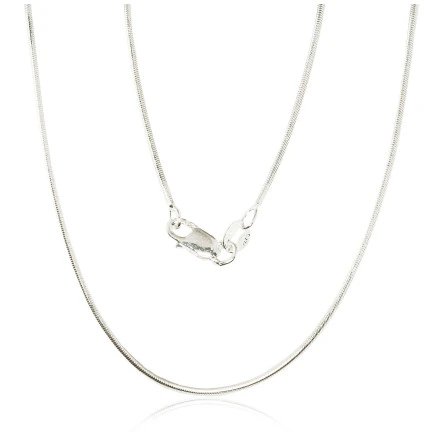 Ketid,  - Hõbekett Snake 1.1 mm, 42, 4.7 g, Hõbe 925 proov