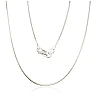Hõbekett Snake 1.1 mm, 45, 5 g, Hõbe 925 proov