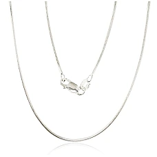 Hõbekett Snake 1.1 mm, 55, 6 g, Hõbe 925 proov