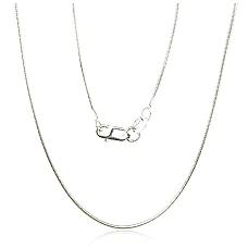 Hõbekett Snake 1 mm, 45, 3.9 g, Hõbe 925 proov