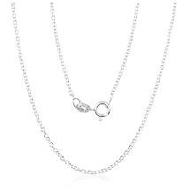 Hõbekett Anchor round 1,1 mm, 50, 2.4 g, Hõbe 925 proov