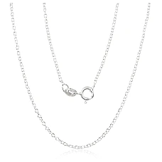 Hõbekett Anchor round 1,1 mm, 50, 2.5 g, Hõbe 925 proov