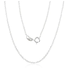 Hõbekett Anchor round 1,1 mm, 55, 2.7 g, Hõbe 925 proov