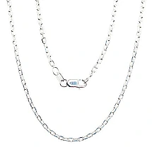 Hõbekett Anchor 2.1 mm , kantide teemanttöötlus, 45, 5.8 g, Hõbe 925 proov