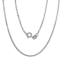 Hõbekett Anchor 1.2 mm , kantide teemanttöötlus, 45, 2.8 g, Hõbe 925 proov, roodium (kate)