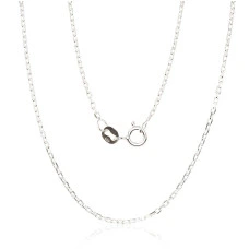 Hõbekett Anchor 1.2 mm , kantide teemanttöötlus, 55, 3.4 g, Hõbe 925 proov