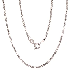 Hõbekett Rollo 2 mm, 55, 5.9 g, Hõbe 925 proov, roodium (kate)