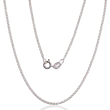 Серебряная цепочка Rollo 1 мм, 45, 2.4 g, Серебро 925 проба