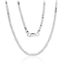 Hõbekett Bizantine 2.5 mm, 50, 18.1 g, Hõbe 925 proov