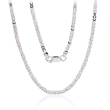 Hõbekett Bizantine 2.5 mm, 50, 18.5 g, Hõbe 925 proov