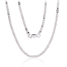 Hõbekett Bizantine 2.5 mm, 55, 20.3 g, Hõbe 925 proov