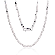 Hõbekett Bizantine 2.5 mm, 60, 21 g, Hõbe 925 proov