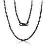 Hõbekett Bizantine 2.1 mm, 45, 15.9 g, Hõbe 925 proov, roodium (kate)