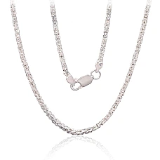 Hõbekett Bizantine 2.1 mm, 50, 18 g, Hõbe 925 proov