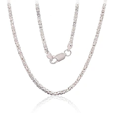 Hõbekett Bizantine 2.1 mm, 55, 19.6 g, Hõbe 925 proov