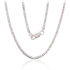 Hõbekett Bizantine 2.1 mm, 55, 19.7 g, Hõbe 925 proov