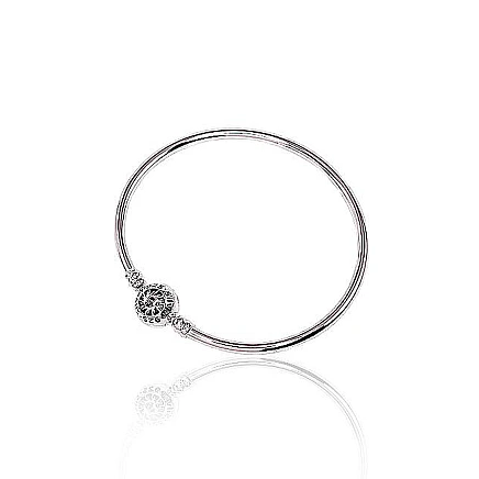 Charms kollektsioon,  - Hõbekäevõru, 18, 9.1 g, Hõbe 925 proov, roodium (kate)