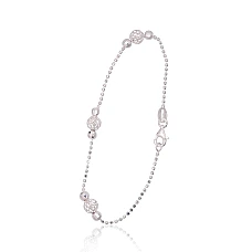Серебряный браслет, 18, 2.6 g, Серебро 925 проба