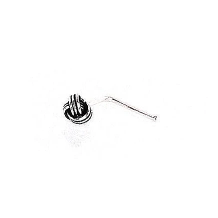 Hõbedast ninna,  - Hõbepiercing-ninale, 0.06 g, Hõbe 925 proov