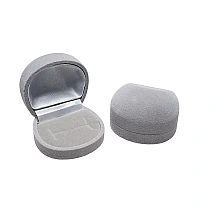 Kinkekarp, värv: Hall, 5.4 x 4.8 x 3.8 mm