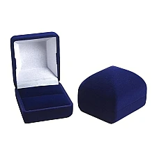 Kinkekarp, värv: Tumesinine, 4.9 x 5.4 x 4.1 mm