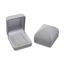 Kinkekarp, värv: Hall, 4.9 x 5.4 x 4.1 mm