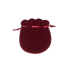 Kinkekotike, värv: Bordoo, 12 x 13 mm