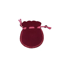 Kinkekotike, värv: Bordoo, 7 x 8 mm