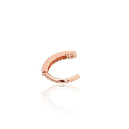 Nabale,  - Kuldpiercing nabale, 1.2 g, Punane Kuld 585 proov, Tsirkonid
